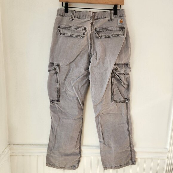 Carhartt Gray Cargo Pants for Men - Picture 2 of 9